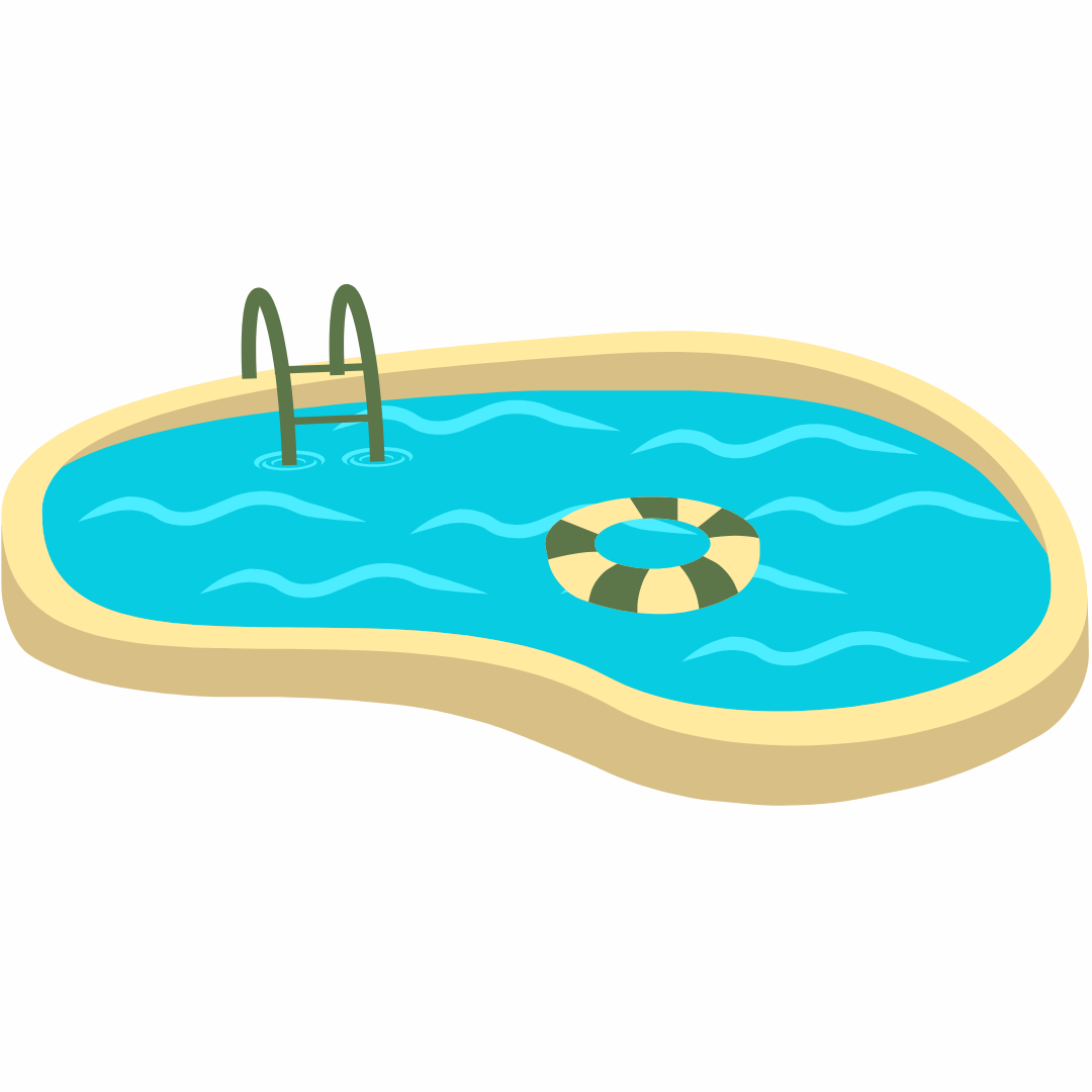 Pool & Rooftop Football Field